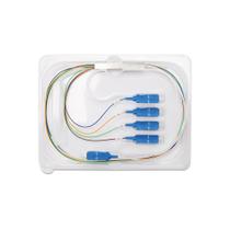 Splitter Óptico 1x4 com conector SC/UPC Balanceado XFS 141 Splitter Óptico 1x4 com conector SC/UPC Balanceado XFS 141