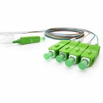 Splitter óptico 1x4 sc/apc