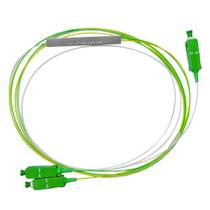 Splitter Óptico PLC 1x2 SM Monomodo Conectorizado com Conectores SC-APC Balanceado 50:50