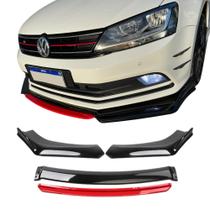 Spoiler Aerofólio Jetta Volkswagen Black Piano e Red Saia 6 Spoiler Aerofólio Jetta Volkswagen Black Piano e Red Saia 6