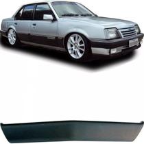 Spoiler central saia dianteiro monza 87 a 90 plástico preto central