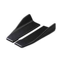 Spoiler De Carro Em Fibra De Carbono Preto Brilhante 35/48cm, Ajuste Universal Para Lateral Traseira