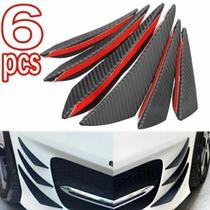spoiler dianteiro universal de fibra de carbono