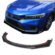 Spoiler frontal Honda Civic G11 2023 Black Piano Para-choque