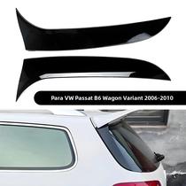 Spoiler Lateral Traseiro Preto Brilhante Em Plástico ABS Para Volkswagen VW Passat B6 Wagon