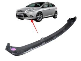 Spoiler Saia Inferior Focus 2014 2015 2016 Lado Esquerdo Plástico Preto