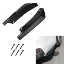 Spoilers difusores de pára-choque traseiro para carros Jsorum (2 unidades, pretos)