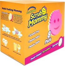 Sponge Scrub Daddy Scrub Mommy, dupla face, pacote com 8
