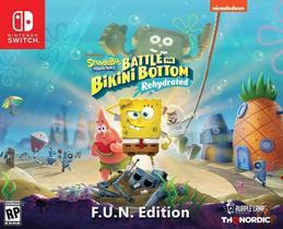 Spongebob Squarepants Battle for Bikini Bottom Rehydrated F.U.N. Edit. - Switch