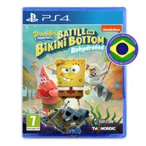 Spongebob Squarepants: Battle for Bikini Bottom - Rehydrated - PS 4 - Mídia Física - THQ Nordic