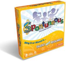 Spontuneous - The Song Game - Sing It or Shout It - Talent NOT Required - Family Party Board Game...