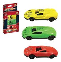 Sport Car Racing Roda Livre 3 Unid - Art Brink Sport Car Racing Roda Livre 3 Unid - Art Brink