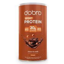 Sport Protein Chocolate com Avelã - Proteína Zero Lactose (450g) - Dobro Sport Protein Chocolate com Avelã - Proteína Zero Lactose (450g) - Dobro
