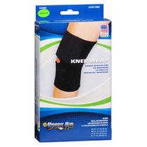 Sportaid Knee Wrap Neoprene Black Medium 14-15 polegadas 1 cada por Sport Aid