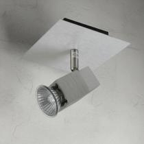 Spot Aço 1 Lamp. Gu10 - Escovado Bella 127/220v Cromado