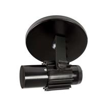 Spot Aletado 1 Lâmpada Preto OPL 12x12x10cm E27 40W - Suporte para Lâmpada Altura 12cm