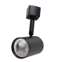 Spot Alumínio Preto P Trilho Eletrificado Starlux + LED MR16 BQ ST2285