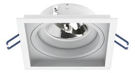 Spot Ar70 Il4703 Embutido Orient Quadrado Recuado Interlight Cor Branco 127/220v