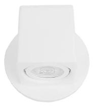 Spot Arandela Direcionável Quadrada Área Externa 9x12 Branco