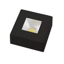 Spot Authentic Sobrepor Quadrado Avant Preto 5w 6500K Luz Branca Spot Authentic Sobrepor Quadrado Avant Preto 5w 6500K Luz Branca