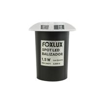 Spot Baliza Led 1,5w 3000k 4 Fachos Parede Foxlux Branco