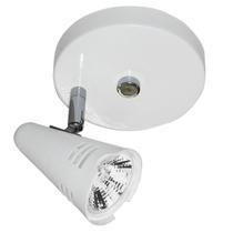 Spot Base Lince Aco Regulavel Base Gu-10 1 Lamp. Max. 50w Branco