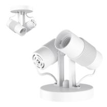 Spot basic 2xe27 branco avant