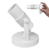 Spot Basic Sobrepor Avant Bivolt Branco Para 1 Lâmpada E27