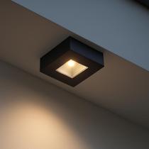 Spot Beiral Led Incluso de teto 3000k Branco Quente Bivolt Quadrado Preto ALUT000670 Alut By Avant Spot Beiral Led Incluso de teto 3000k Branco Quente Bivolt Quadrado Preto ALUT000670 Alut By Avant