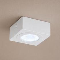 Spot Beiral Led Incluso de teto 6500k Branco Frio Bivolt Quadrado Branco ALUT000673 Alut By Avant Spot Beiral Led Incluso de teto 6500k Branco Frio Bivolt Quadrado Branco ALUT000673 Alut By Avant