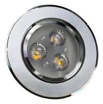 Spot bivolt embutir 3 led 3w