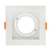 Spot Blumenau Emb Clean 1xgu10 Mr16 Branco 55311004