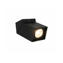 Spot brava quad 7,6x7,6x14,4cm 1xgu10 preto