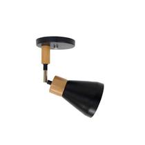 Spot bruna 1 lâmpada castanho Spot bruna 1 lâmpada castanho