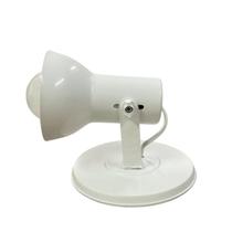 Spot Clean de Sobrepor Teto Branco e Preto 1 Bocal E27 para Lâmpada LED Design Discreto Bivolt