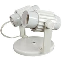 Spot Com Aletado Branco para 2 lâmpadas Foco Direcionavel Spot Com Aletado Branco para 2 lâmpadas Foco Direcionavel