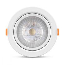 Spot Com Lampada Dicroica Led Elgin 5W. Redondo Ip20 Mr16 Movel Branco Bivolt 400Lm 3000K. Spot Com Lampada Dicroica Led Elgin 5W. Redondo Ip20 Mr16 Movel Branco Bivolt 400Lm 3000K.
