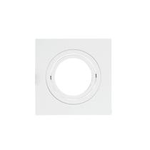 Spot Conecta de Embutir AR70 Quadrado Plano Branco 13cm Evoled Spot Conecta de Embutir AR70 Quadrado Plano Branco 13cm Evoled