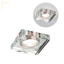 Spot Cristal Quadrado Embutir Espelhado para Gu10 Mr16 Dicroica Ac593 Spot Cristal Quadrado Embutir Espelhado para Gu10 Mr16 Dicroica Ac593