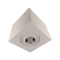 Spot Cubo Sobrepor GU10 MR16 Branco - Golight - G1116/1BCO