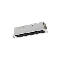 Spot De Embutir Blumenau íris Led 10w Bivolt Branco / Preto 3000k Luz Amarela