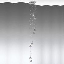 Spot De Embutir Cascata De Cristal Pião Transparente Soquete GU10 Spot De Embutir Cascata De Cristal Pião Transparente Soquete GU10