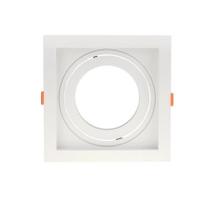 Spot de Embutir Conecta Par 20 Quadrado Recuado Branco DL146PAR20W Bella Spot de Embutir Conecta Par 20 Quadrado Recuado Branco DL146PAR20W Bella