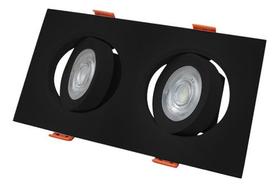 SPOT DE EMBUTIR EASY LED DUPLO 2X5W 400lm BIVOLT