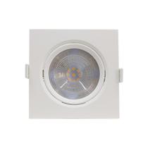 Spot de Embutir LED 10W Luz Amarela Bivolt Quadrado Startec