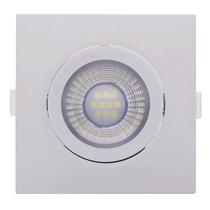 Spot de Embutir LED 10W Luz Branca Bivolt Quadrado Empalux