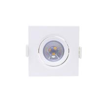 Spot de Embutir LED 3W Luz Amarela Bivolt Quadrado Empalux