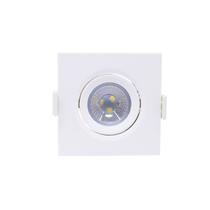 Spot de Embutir LED 3W Luz Branca Bivolt Quadrado Empalux