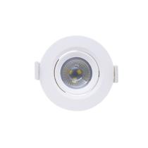 Spot de Embutir LED 3W Luz Branca Bivolt Redondo Empalux