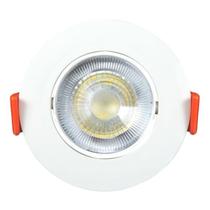Spot de Embutir LED 3W Luz Branco Frio Bivolt Redondo Branco Bronzearte